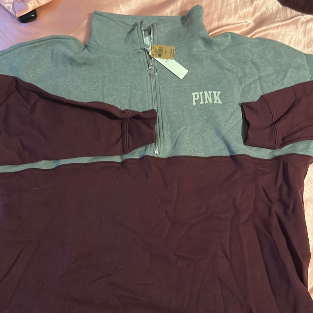 Pink pullover
